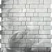 Metal Border Pure Metal Naxos Mosaic Graffiato/Brushed Ceramic Tile & Stone Image