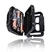Noza Tec Led Headlamp Flashlight, CREE XPE with 2 Red LED, Powered by Batteries, Waterproof Headlight for Reading Outdoor Running Camping Backpacking Fishing Hunting Climbing Walking Jogging (Black)