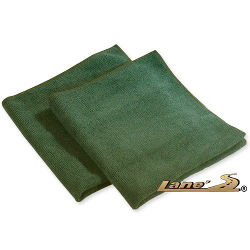 Lane's Green Microfiber Towel