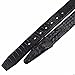 Samtree Mens Adjustable Leather Belt Embossed Alligator Plaque Buckle(01-Black)
