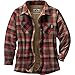 Legendary Whitetails Women's Open Country Shirt Jacket Mapleleaf Plaid Large