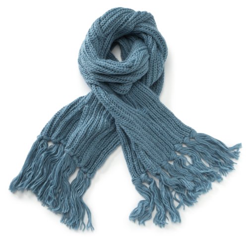 MEXX Damen Schal 3FRE1668, Gr. one size, Blau (443) Preisvergleich