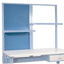 Lyon BB79362C Sky-Wal II Cloth-Covered Panel for 48" Width Frame, Wedgewood Blue