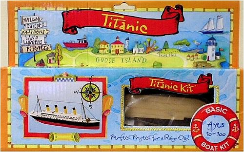 51yJG4ErgKL Titanic Wooden Ship Kit by Woodkrafter