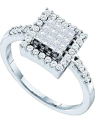 0.50CTW DIAMOND INVISIBLE SET
