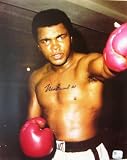 Ali Muhammad Ali Autographed 8x10 Color Photograph and Certificate of Authenticity