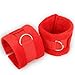 Red Super-seduction Under Bed Restraint with Forever Love Cuffs Kit
