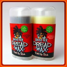 Knotty Boy Dreadlock Wax Roll Up Stick 2.25oz For Light Hair
