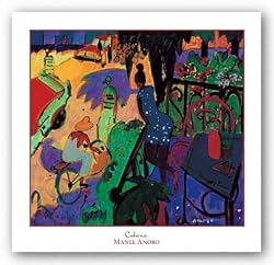 Cubana by Manel Anoro 24"x22" Art Print Poster