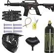 US ARMY Alpha Black Tactical Tippmann MEGA Gun Set
