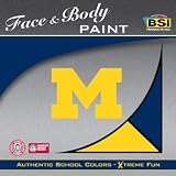 Michigan Wolverines Face & Body Paint (Set of 2)