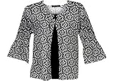 Misses Designers Originals Pinwheel Cardigan Sweater