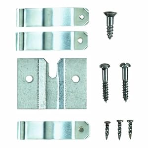 GLD Dartboard Wall Mounting Hanger Kit, Silver