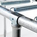 Duplay 3 Pack of Trampoline T-bar Brackets for a 12 or 14ft Duplay  Triang Round Trampoline