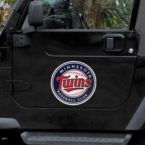 Minnesota Twins 12'' Team Logo Car Magnet