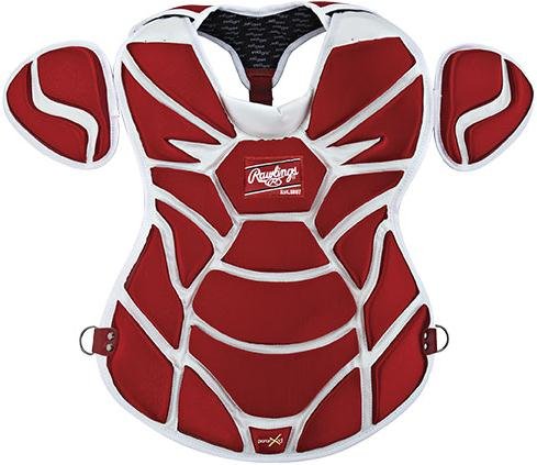 Rawlings 950X Series Chest Protector - Adult - Scarlet