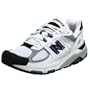 New Balance Men's MR1123 Running Shoe,White/Navy,13 6E