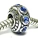 Birthstone September Sterling Silver Sapphire Blue title=