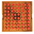 Hand-Painted Wooden Othello Travel Game