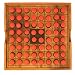 Hand-Painted Wooden Othello Travel Game