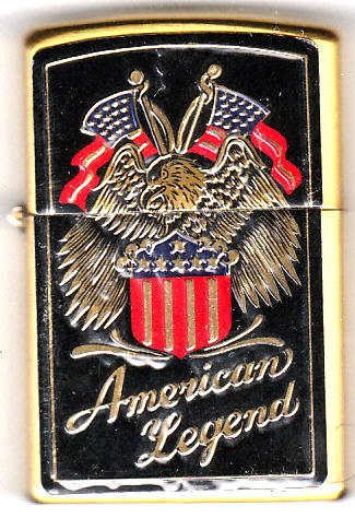 American Legend Lighter ~ Gold Color Lighter