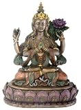 Avalokiteshvara Sculpture – Bodhisattva of Compassion and Spiritual Emanation Reviews 51yJW%2BxNECL. SL160 Steve Miller Signature Collection , Montana Silversmiths, Ghost Horses, Sculpture