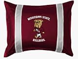 Mississippi State Bulldogs Sports Coverage Sidelines Pillow Sham NCAA