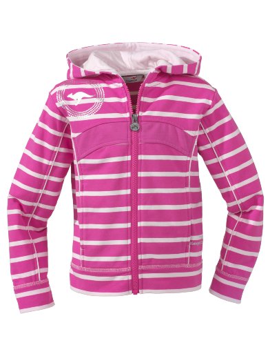 KangaROOS Kinder Jacke Rena stripe, fuchsia stripes, 128-134