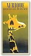 Afrique Occidental Francaise, ca. 1948 by Paul Colin 36"x20" Art Print Poster