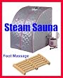 Steam Sauna Portable Home/Office Wet Heat Therapy and Foot Massager Facial Steamer