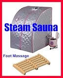 Steam Sauna Portable Home/Office Wet Heat Therapy and Foot Massager Facial Steamer