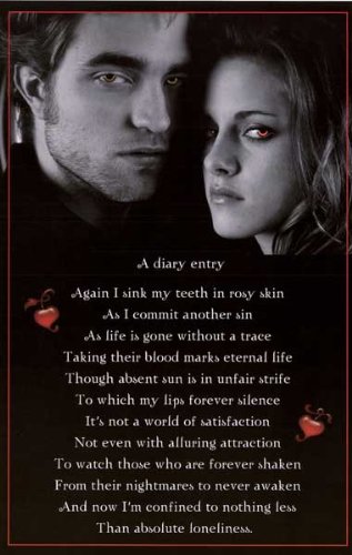 Twilight - New Moon - A Diary Entry 11x17 Poster