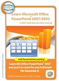 Microsoft PowerPoint 2007 and 2003 Training Course (2 programs in 1) by Amazing eLearning