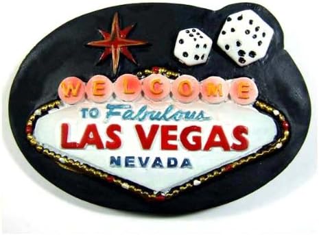 Iconic Las Vegas Town Nevada Sign USA Handmade Car Fridge Magnet High Quality Resin Fridge 3d Magnet