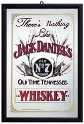 Jack Daniels - Bar Mirror (There's Nothing Like It) (Size: 9'' x 12'')