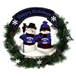 Washington Capitals NHL Snowman Christmas Wreath (20")