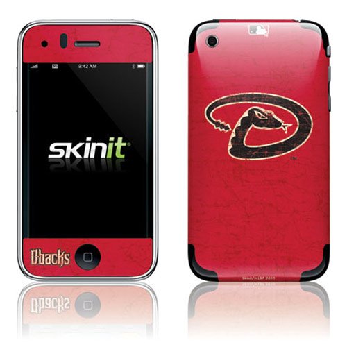 Skinit Arizona Diamondbacks - Secondary Solid Distressed Vinyl Skin for Apple iPhone 3G / 3GS Skinit Arizona Diamondbacks - Secondary Solid Distressed Vinyl Skin for Apple iPhone 3G / 3GS