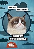 Grumpy Cat Flexi Journal with Stickers