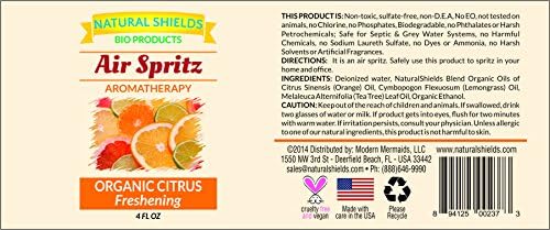 Air Spritz - Organic Citrus 4oz
