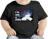 Galaxy Adventure Time I'm Not A Bible オーガニックベビーTシャツ 12 - 18 Months