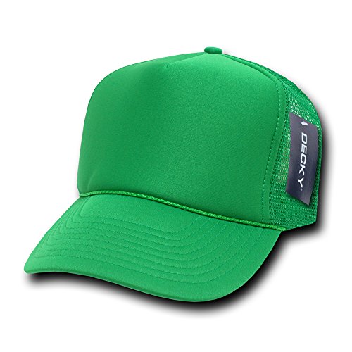 DECKY Solid Trucker Cap, Kelly