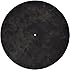 Hide in the Sound - Leather Turntable Platter Mat - Black Suede