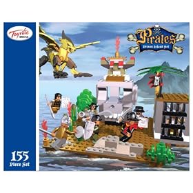 Toyrific TY4552 PIRATES PRISON ISLAND - 155pc