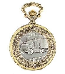 Jules Jurgensen 7387 American Trucker Pocket Watch
