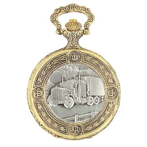 Jules Jurgensen 7387 American Trucker Pocket Watch