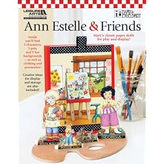 USA Produkt - Leisure Arts-Ann Estelle & Friends-Paper Dolls