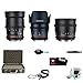 ROKINON CINE DS Portrait Bundle Lens Kit - 35mm + 50mm + 85mm or Sony E