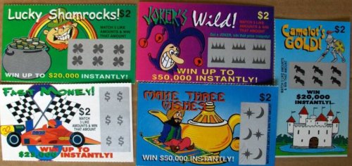 Fake Lottery Tickets-set of 100-Great gag gift Fake Lottery Tickets-set of 100-Great gag gift