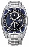 Orient #CFAAA002D Men's World Time Power Reserve Automatic Watch