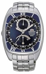 Orient #CFAAA002D Men's World Time Power Reserve Automatic Watch